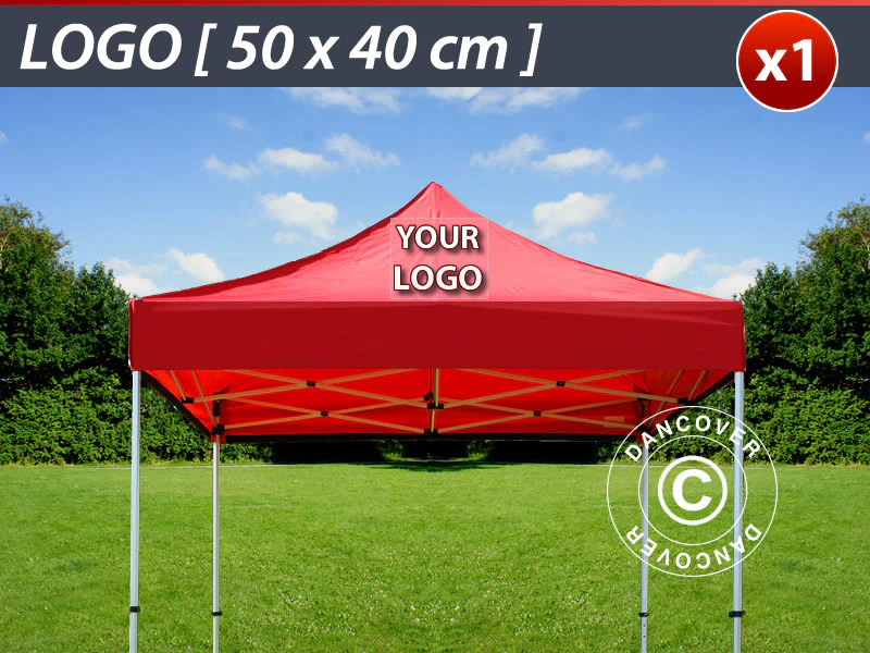 1 stk. FleXtents tak print 50x40cm