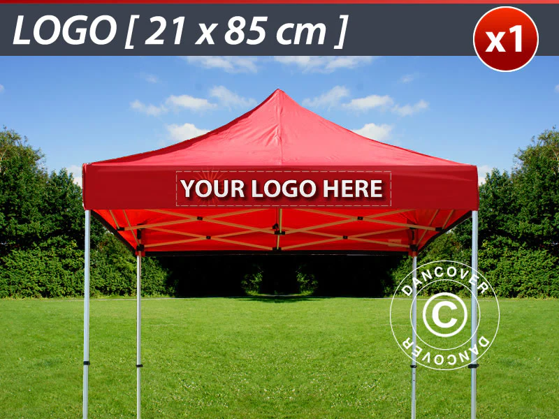 1 stk. FleXtents valance print 21x85cm, sentrert