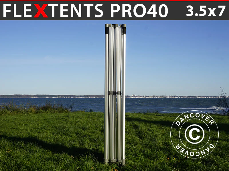 Aluminiumsramme til quick-up teltet FleXtents PRO 3,5x7m, 40mm