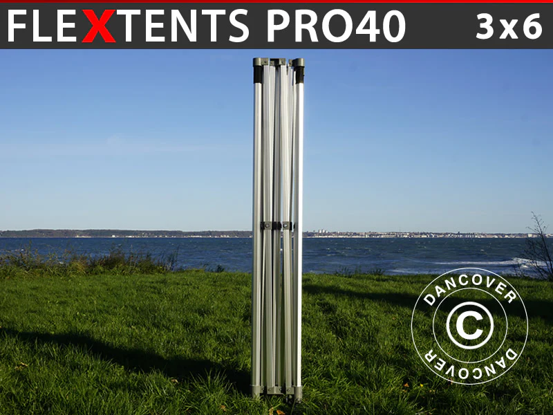 Aluminiumsramme til quick-up teltet FleXtents PRO 3x6m, 40mm