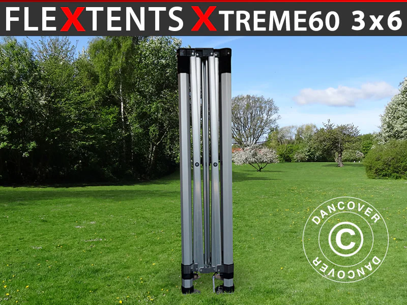 Aluminiumsramme til quick-up teltet FleXtents Xtreme 60 3x6m, 60mm