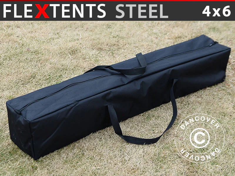 Bærebag, FleXtents Steel 4x6m, Svart