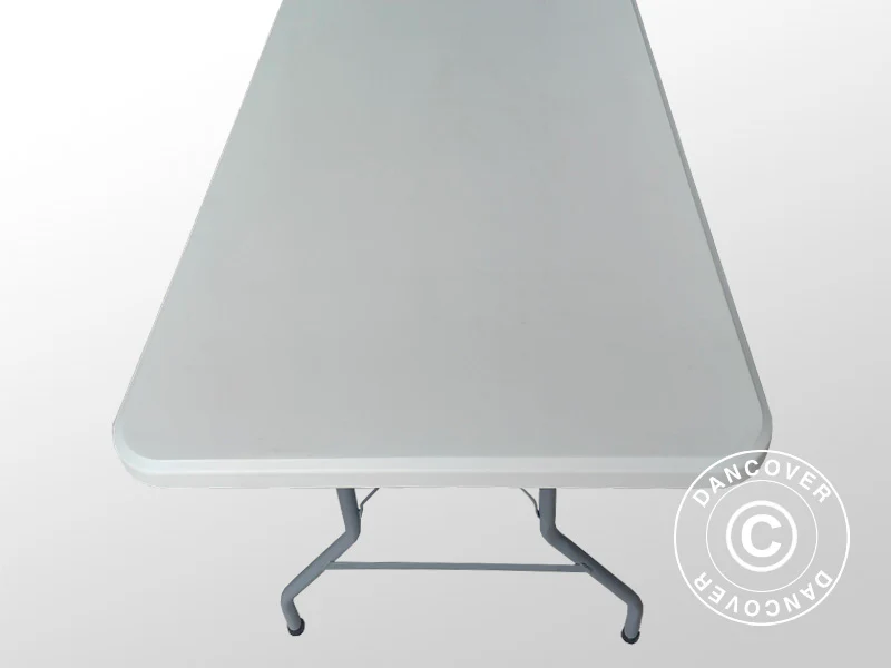 Bankettbord 180x75x74cm, Lysegrå (1 stk.) - Image 5