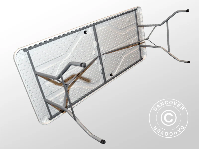 Bankettbord 180x75x74cm, Lysegrå (1 stk.) - Image 7