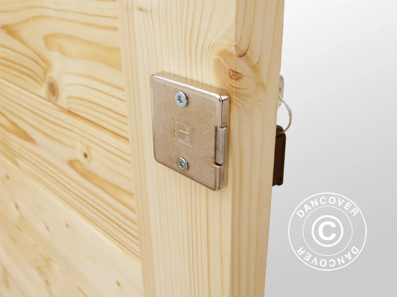 Bertilo redskapsbod Multibox3, 2x0,82x1,63m, 1,6m², Naturlig - Image 4