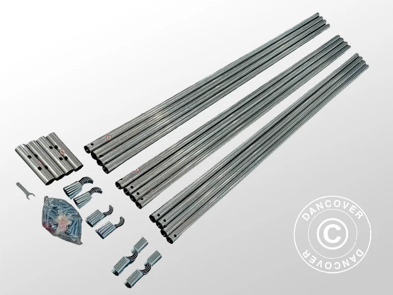 Bunnramme til partytelt 6x6m Basic PVC 700 - Image 3