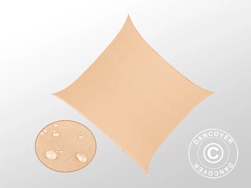 DIY solseil, 0,5x50m, 1 rull, Sand - Image 5