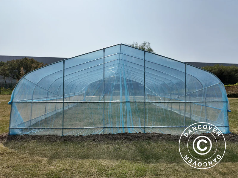 Duk for polytunnel drivhus GH18400, 6x10x2,5m, 100-mikron PO-film, Transparent - Image 8