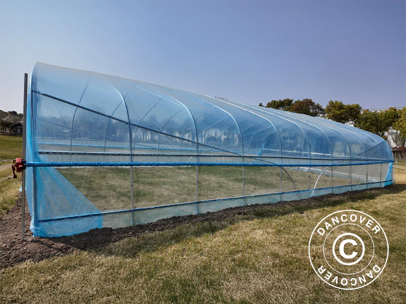 Duk for polytunnel drivhus GH18410, 6x20x2,5m, 100-mikron PO-film, Transparent - Image 3