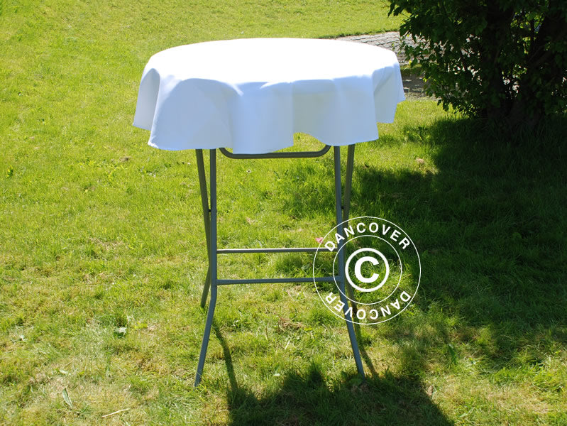 Duk Ø80x20cm, Hvit - Image 2
