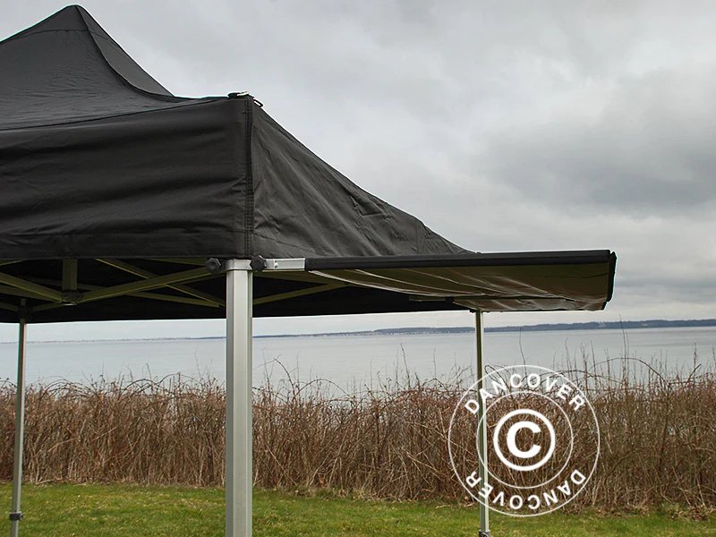 FleXtents PRO 3m overheng, Svart m/koblinger - Image 2