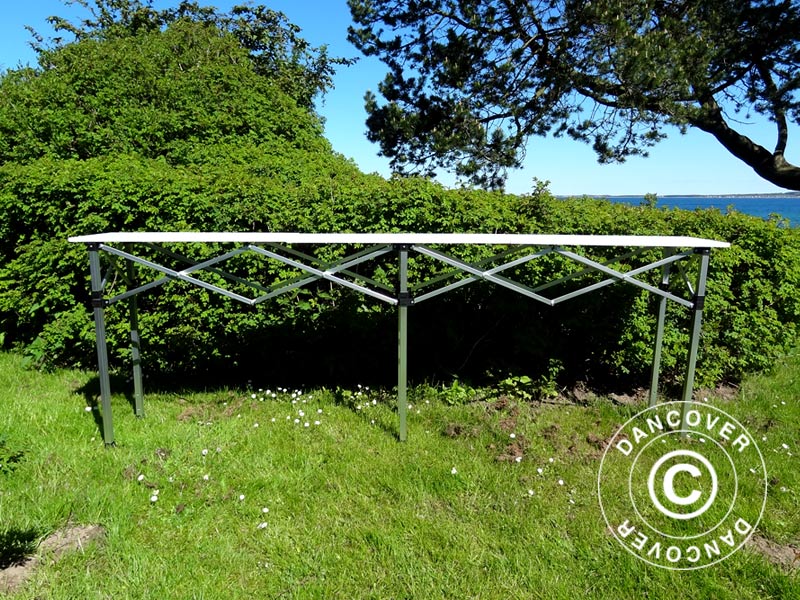FleXtents PRO klappbord, 2m, Hvit - Image 2