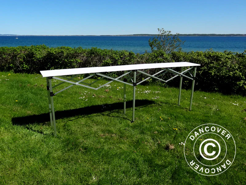 FleXtents PRO klappbord, 3m, Hvit - Image 8