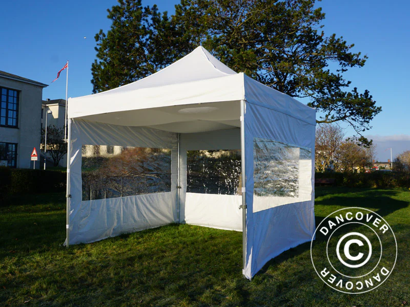 FleXtents takdrapering, Hvit, til 3x3m Quick-up telt - Image 21