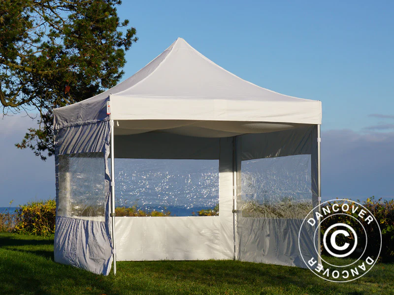 FleXtents takdrapering, Hvit, til 3x3m Quick-up telt - Image 23