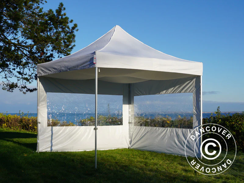 FleXtents takdrapering, Hvit, til 4x4m Quick-up telt - Image 18