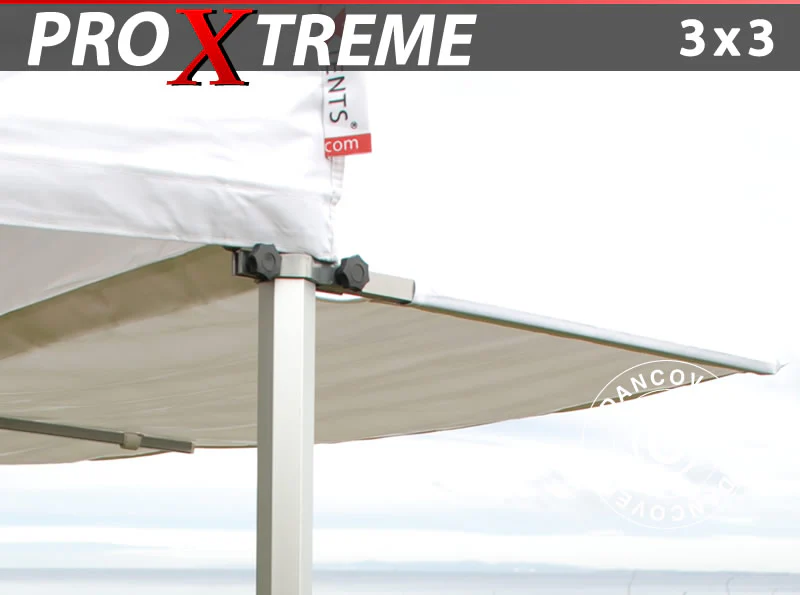 FleXtents Xtreme 50 3 m overhang, White w/connectors