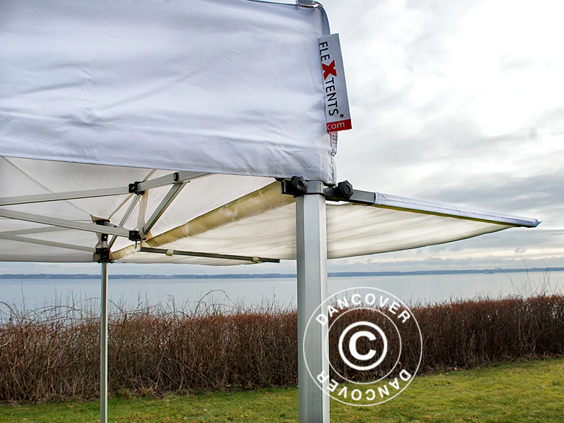 FleXtents Xtreme 50 3 m overhang, White w/connectors - Image 5