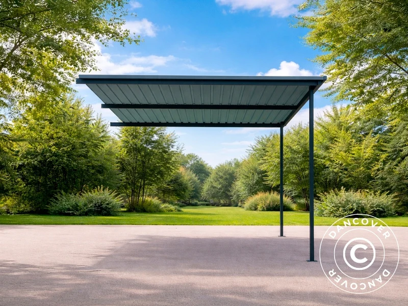 Forlengelse f/redskapsbod m/skylight, 2,36x1,93x2,02m, 4,55m2, ProShed®, Antrasitt - Image 6