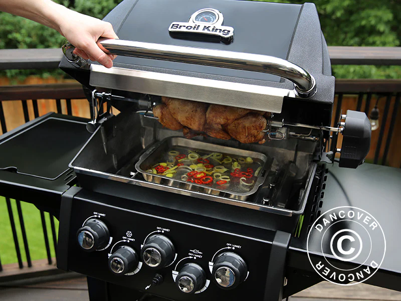 Gassgrill Broil King® Royal™ 390 Shadow, 3+2, Svart - Image 9