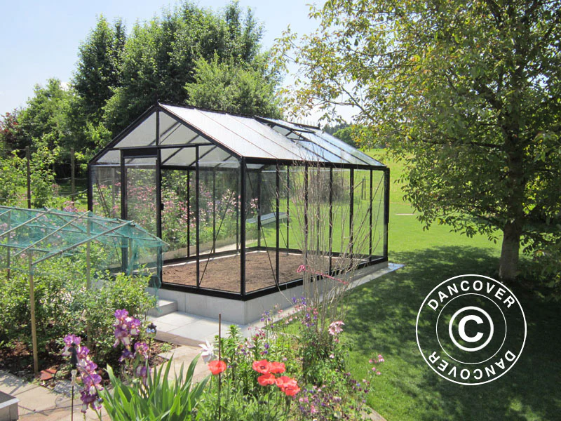 Greenhouse FLORA 3,06x4,45x2,83m Black - Image 2