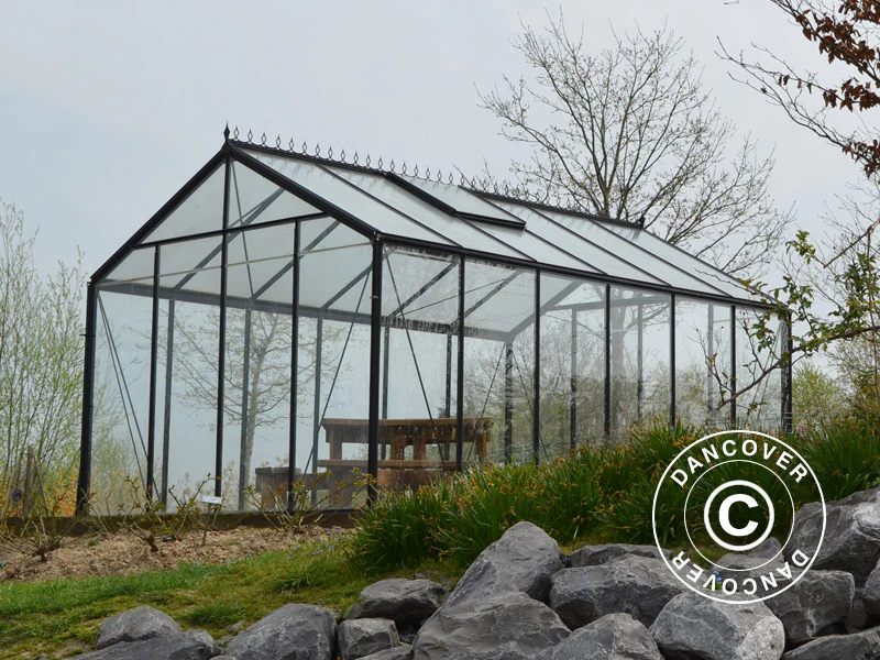 Greenhouse FLORA 3,06x4,45x2,83m Black - Image 4