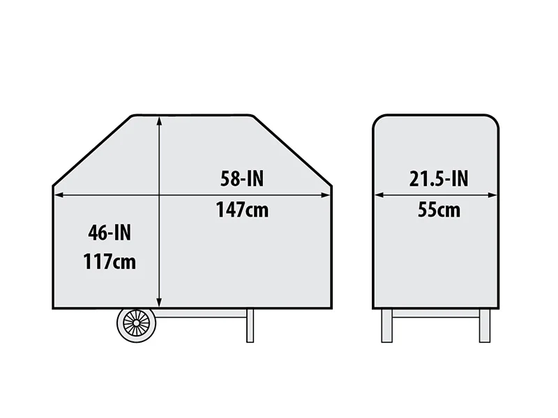 Grilltrekk Premium til Broil King® Gas BBQ Crown™ 420, Svart - Image 6