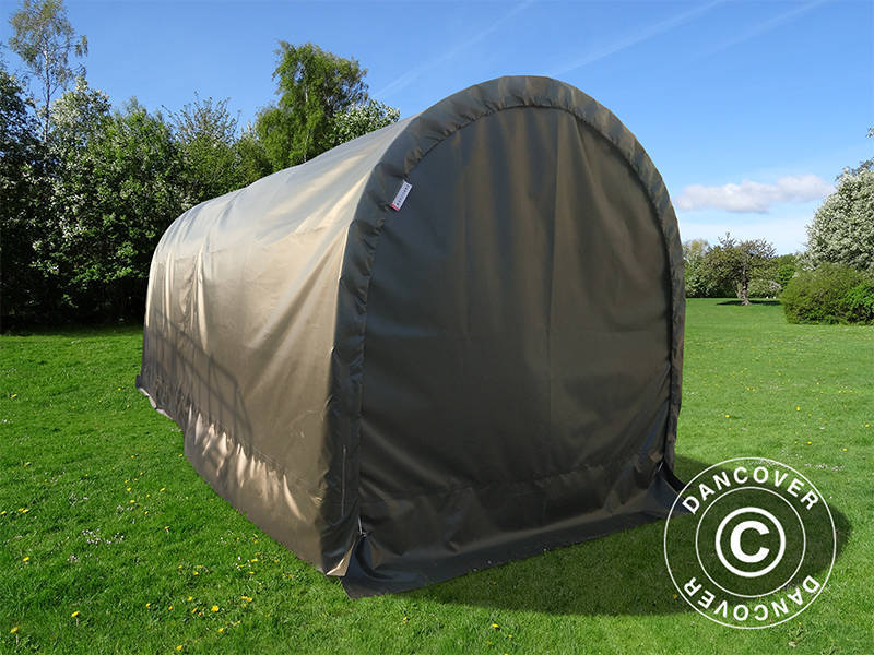 Husdyrtelt 3x6x2,8m, PVC, Grønt - Image 6