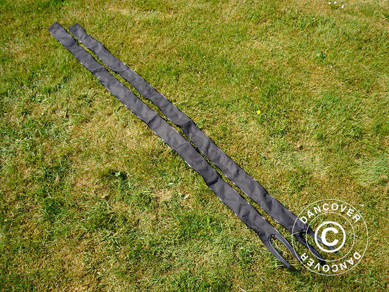 Ileggspaneler til FleXtents® PRO quick-up telt 3m-serien, Svart, 2 stk. - Image 3