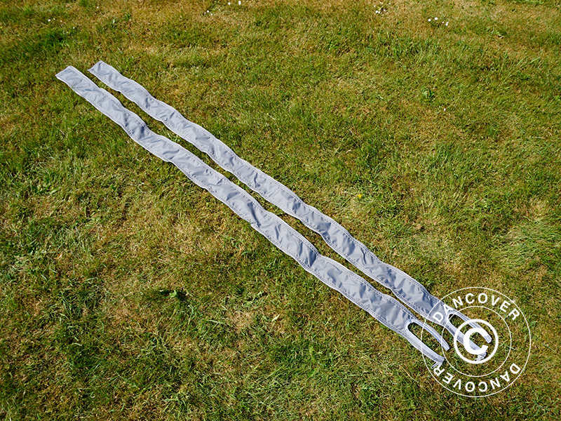 Ileggspaneler til FleXtents® PRO quick-up telt 4m-serien, Grå, 2 stk. - Image 3