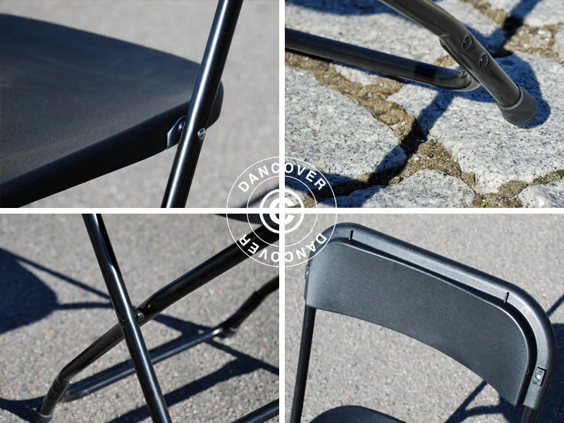 Klappstoler 44x44x80cm, Svart, 24 stk. - Image 14
