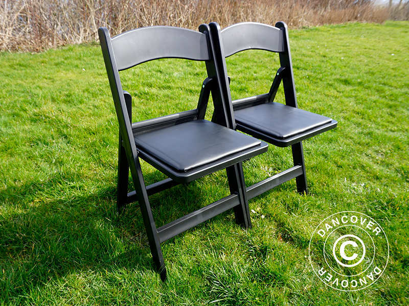 Klappstoler, Svart, 44x46x77cm, 4 stk. - Image 39