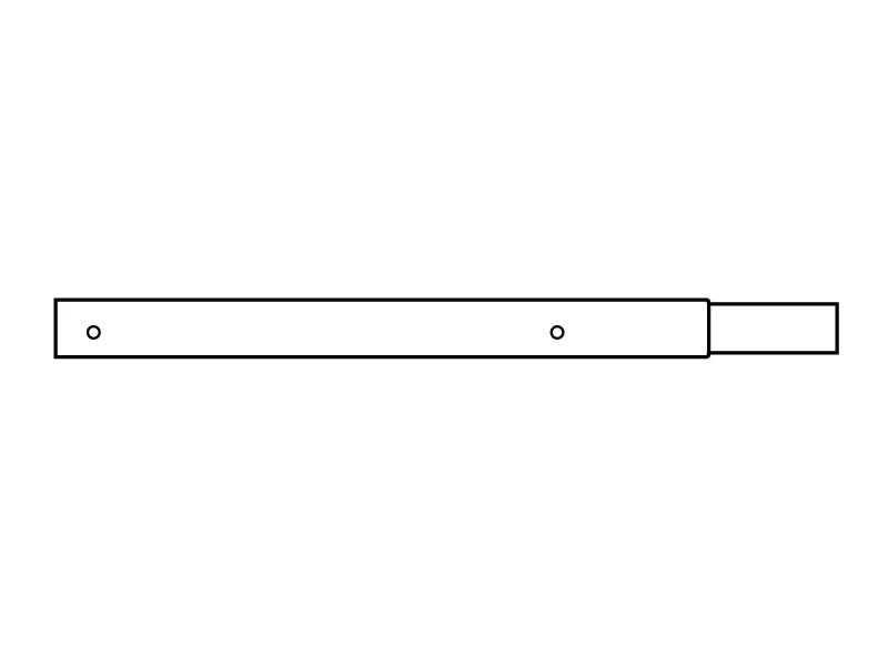 Koblingsrør, 1275mm
