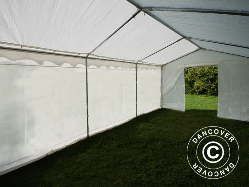 Lagertelt Basic 2-i-1, 3x6m PE 700, hvit - Image 5