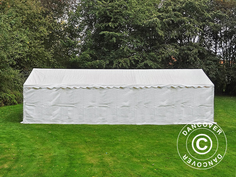 Lagertelt Basic 2-i-1, 4x10m PE 700, hvit - Image 3