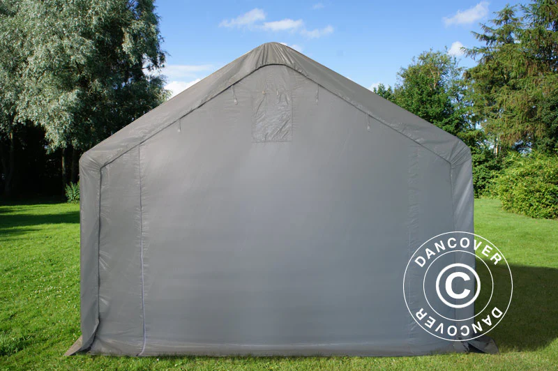 Lagertelt PRO 5x12x2x3,39m, PVC, Grå - Image 24