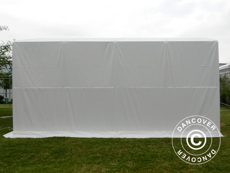 Lagertelt PRO XL 3,5x8x3,3x3,94m, PVC, Hvit - Image 15