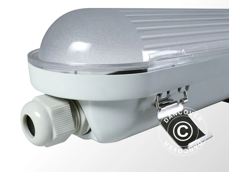 LED-armatur m/2 sammenkoblede armaturer, Hvit - Image 5
