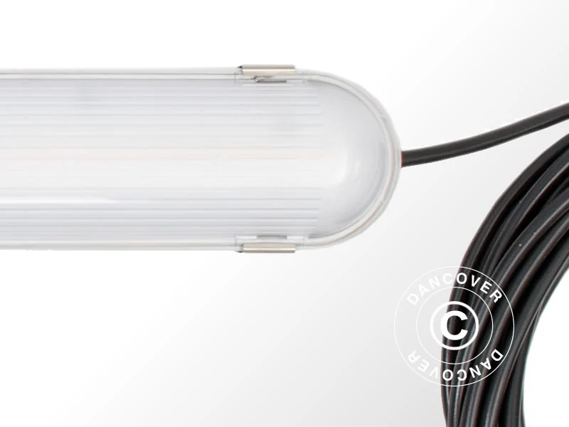 LED-armatur m/4 sammenkoblede armaturer, Hvit - Image 3