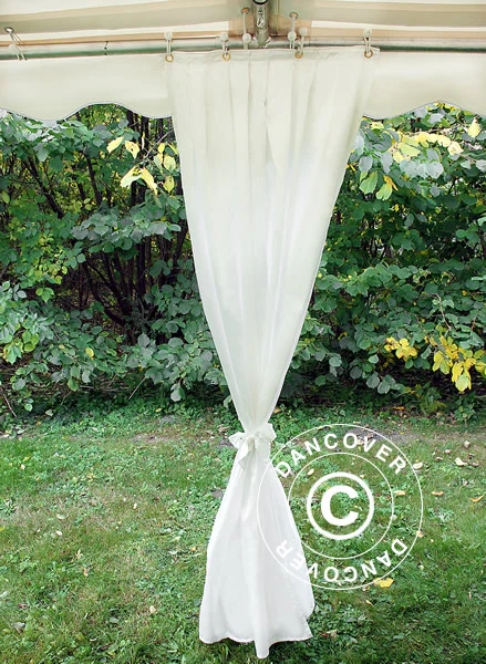Lining og ben gardin pakke, Hvit, til 5x12m partytelt - Image 12