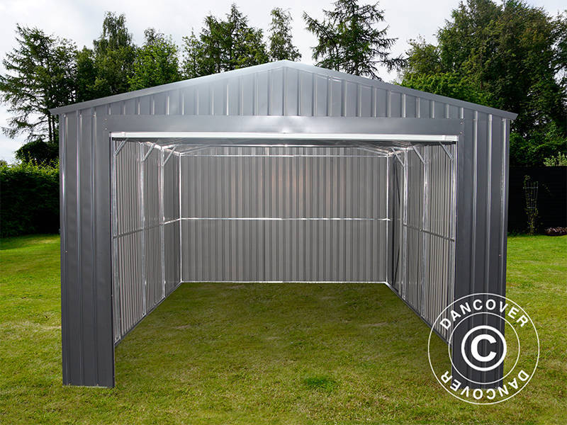 Metall garasje 3,38x5,76x2,43m, 19,47m², ProShed®, Antrasitt - Image 3