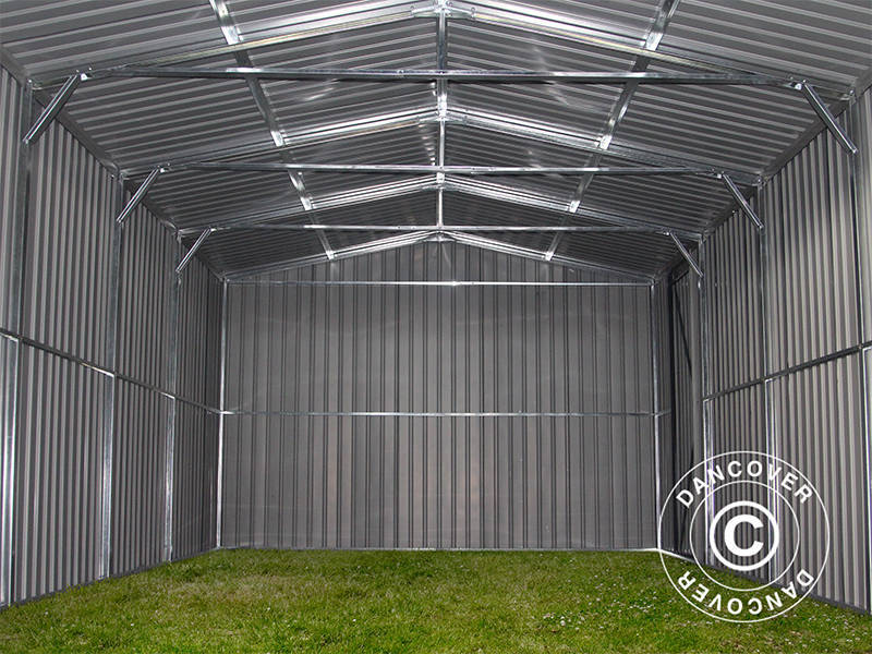 Metall garasje 3,38x5,76x2,43m, 19,47m², ProShed®, Antrasitt - Image 6