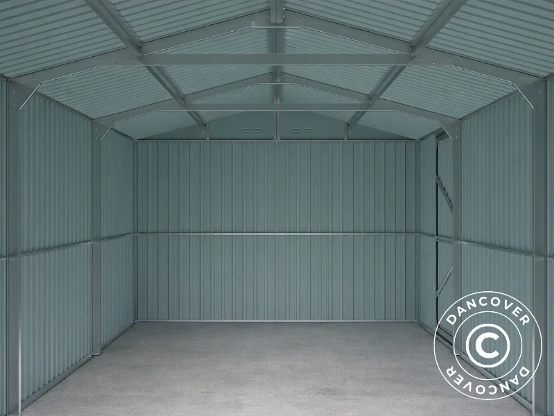 Metall garasje 3x6,02x2,32m, 18,06m², ProShed®, Antrasitt - Image 4