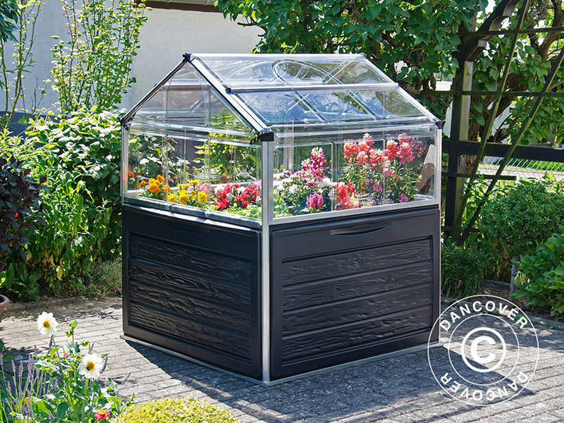 Minidrivhus PLANT INN, Palram/Canopia, 1,18x1,18x1,48m, transparent - Image 3