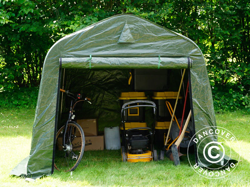 Oppbevaringstelt PRO 2,4x2,4x2m PE, Grønn - Image 9