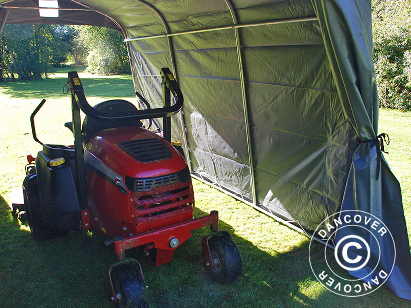 Oppbevaringstelt PRO 2,4x3,6x2,34m PVC, Grå - Image 16