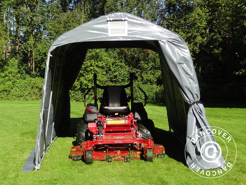 Oppbevaringstelt PRO 2,4x3,6x2,34m PVC, Grå - Image 17