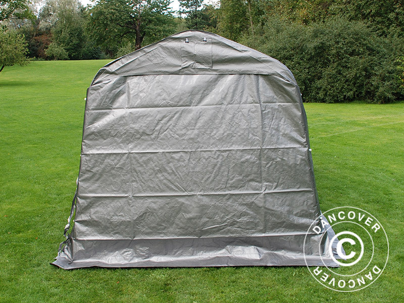 Oppbevaringstelt PRO 2,4x6x2,34m PE, Grå - Image 13