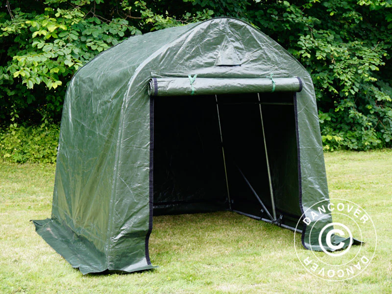 Oppbevaringstelt PRO 2x2x2m PE, Grønn - Image 4