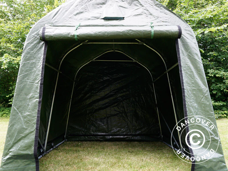 Oppbevaringstelt PRO 2x2x2m PE, Grønn - Image 6